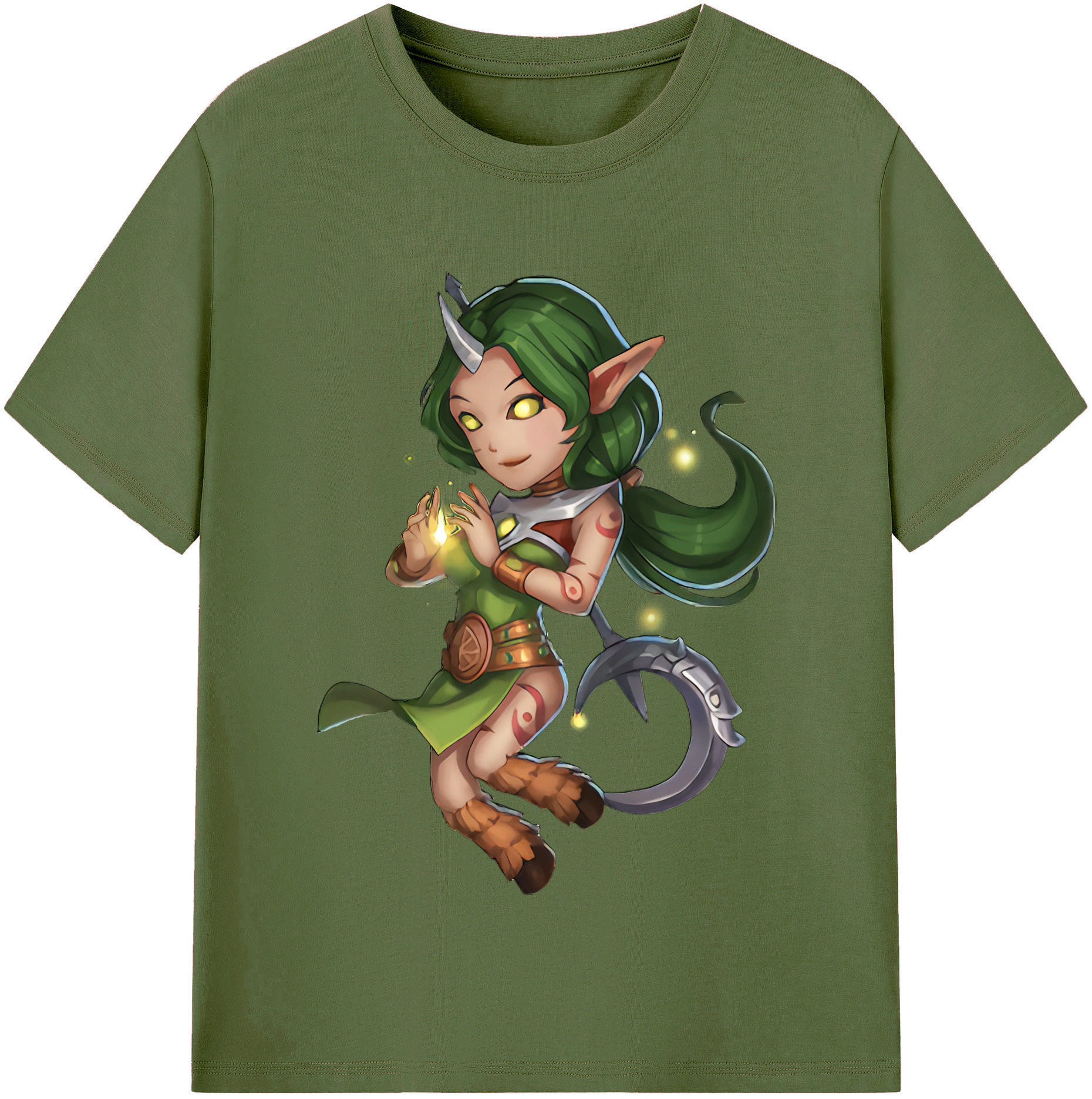 リーグ・オブ・レジェンド League of Legends LOL 綿100％半袖Tシャツ（フロントプリント）